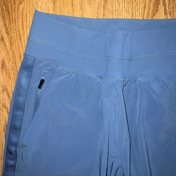 Athleta Blue Track Pants - Picture 3 of 5